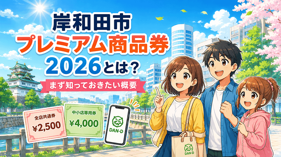 岸和田市プレミアム商品券2026の概要