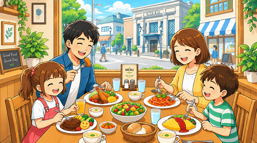 きしわだ自然資料館周辺のランチスポット