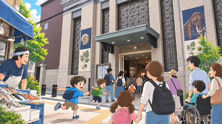 発達障がいの子どもたちが安心して博物館を楽しむために