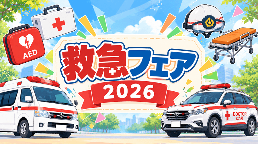 岸和田市のラパーク岸和田で開催される「救急フェア2026」をチェック！