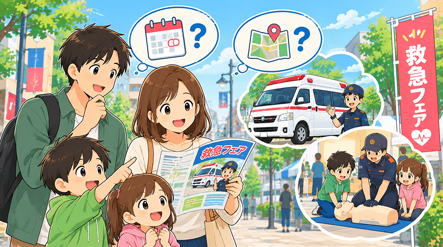 救急フェア2026はいつ・どこで開催される？