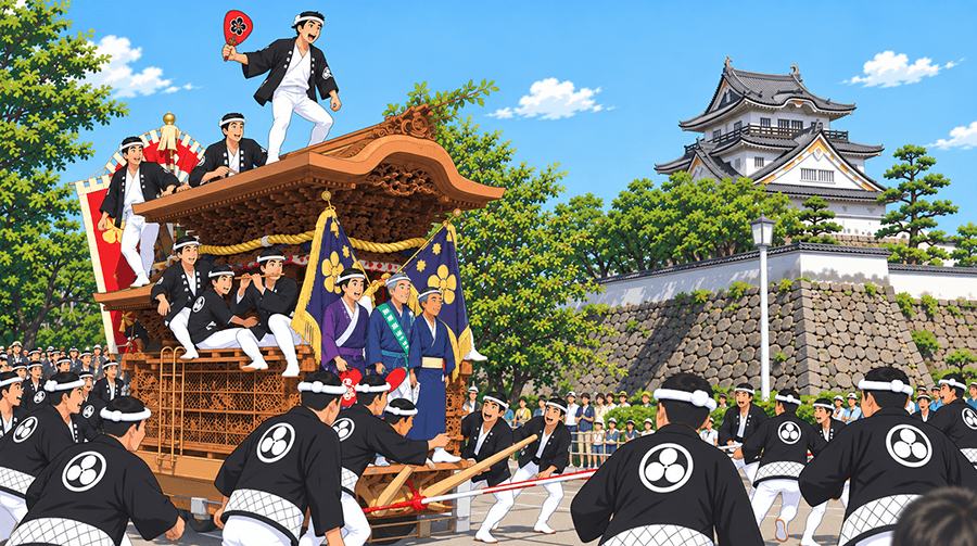 令和8年度の岸和田だんじり祭は大型連休中の開催