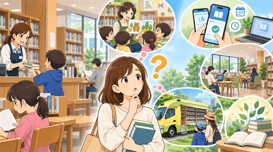 岸和田市立図書館の業務委託で利用者には何が変わる？