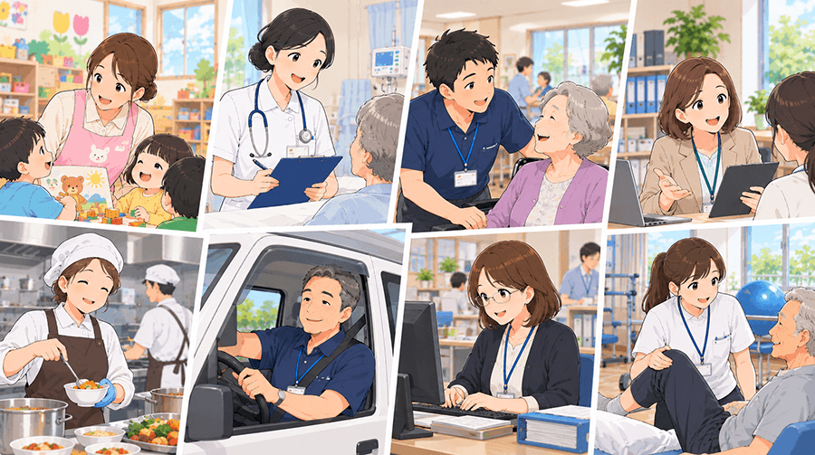 岸和田の「おしごと博」で探せる仕事