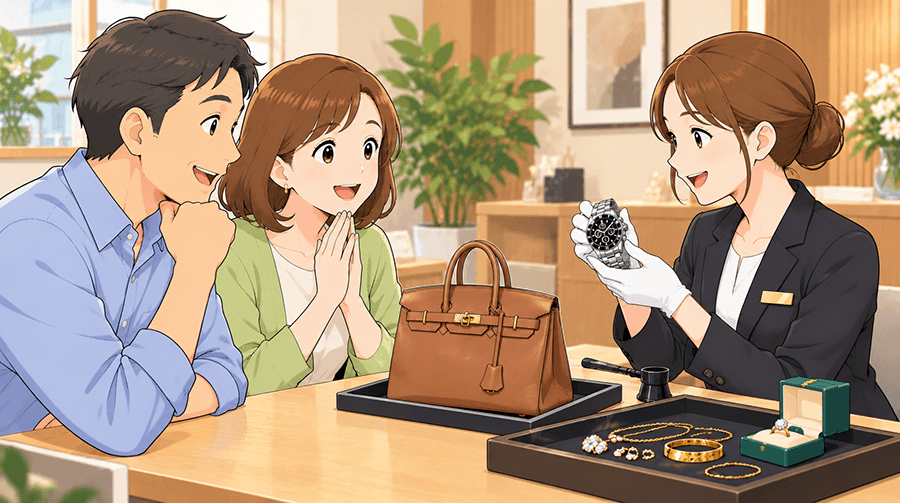 おたからやの査定はどうやって行われる？
