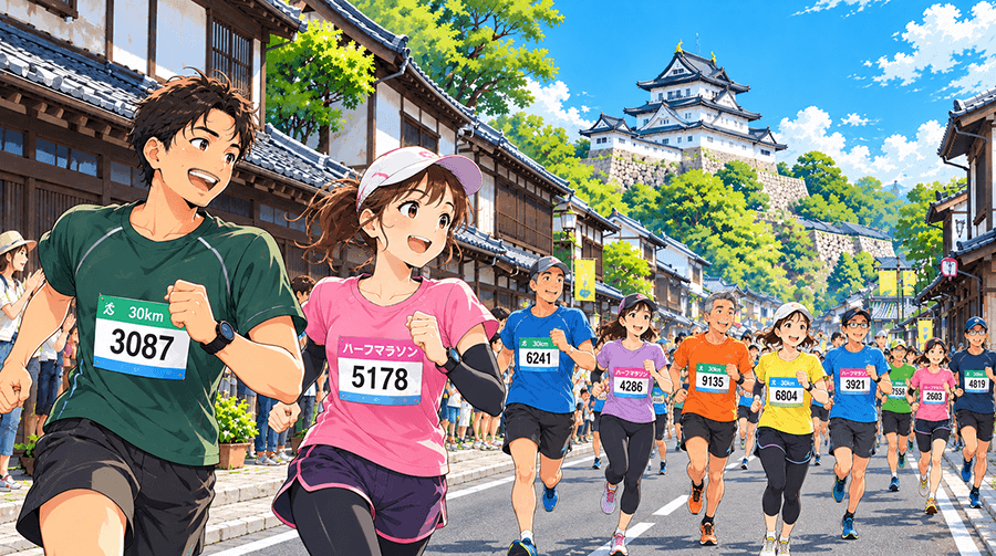 2027年の泉州マラソンのコースを紹介！30kmとハーフでどう違う？