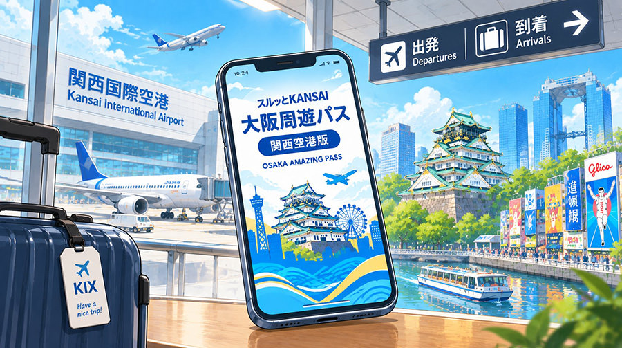 スルッとKANSAI 大阪周遊パス 関西空港版