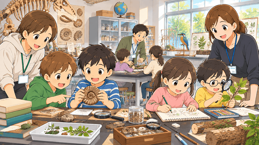 てこぽこさんとはくぶつかんとは？