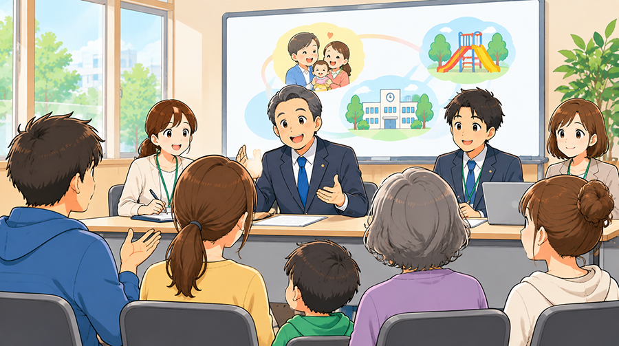 岸和田市の「子育て」タウンミーティングとは？