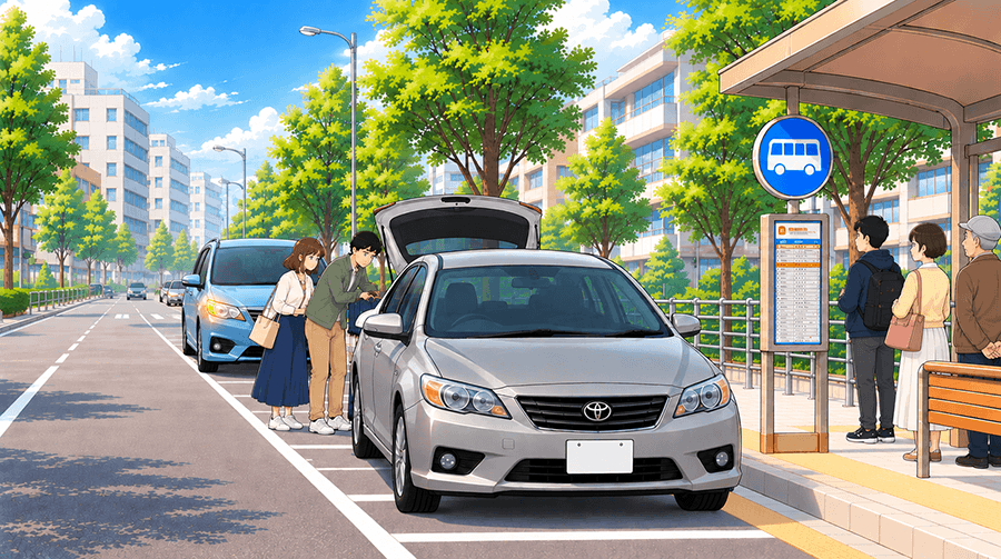 送迎や荷物の積み下ろしでも駐停車は禁止?