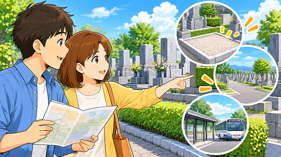 岸和田市で墓地を探している方は現地も確認しておこう