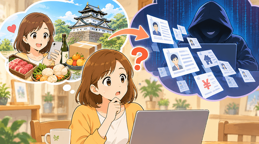 岸和田市に寄附した人も情報漏えいの対象になる?