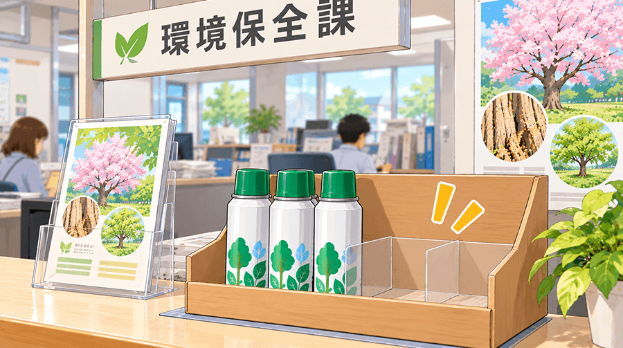 クビアカツヤカミキリの防除薬剤の無料配布の在庫は残りわずか