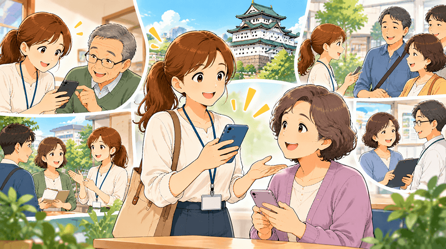 岸和田市のスマホサポーター養成講座で認定を受けた後の活動