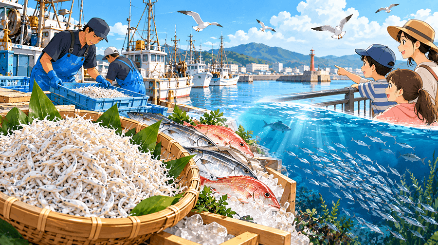 岸和田漁港のシラスから考える大阪の海の恵み